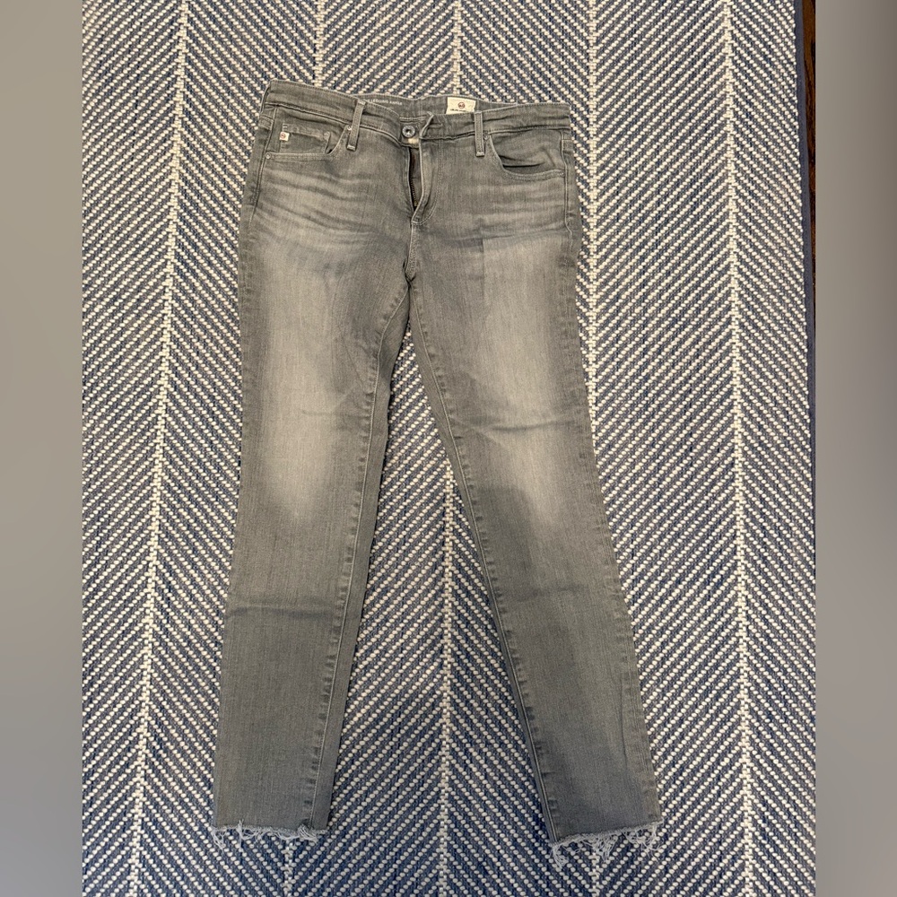 AG Adriano Goldschmied Women's Charcoal Skinny Jeans